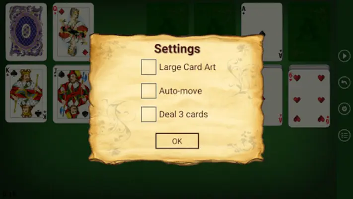 Solitaire android App screenshot 2